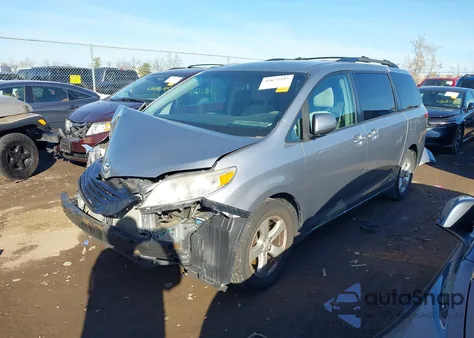 2013 Toyota Sienna Le V6 8 Passenger from USA, damaged, VIN 5TDKK3DC2DS372953